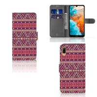 Huawei Y6 (2019) | Telefoon Hoesje | Aztec Paars