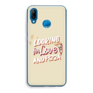 Pizza is the answer: Huawei P20 Lite Transparant Hoesje