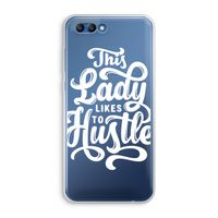 Hustle Lady: Honor 10 Transparant Hoesje