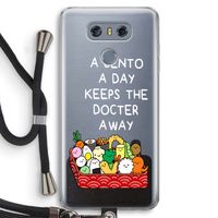Bento a day: LG G6 Transparant Hoesje met koord