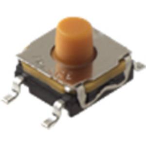 C & K Switches KSC443J70SHLFG Druktoets 10 mA 1x uit/(aan) IP67 1 stuk(s) Tape