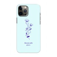 Bloom with grace: Volledig geprint iPhone 12 Pro Hoesje