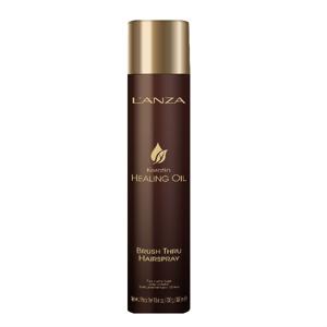 L&apos;ANZA Healing Oil Brush Thru Hairspray 350 ML