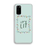 It's Lit: Samsung Galaxy S20 Transparant Hoesje