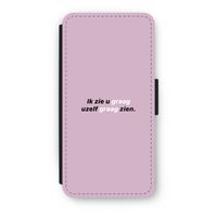 uzelf graag zien: iPhone 8 Flip Hoesje
