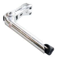 Stuurpen Kalloy verstelbaar 22,2 / 90x180 / 25,4 mm - zilver