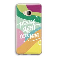 Don't call: HTC U Play Transparant Hoesje