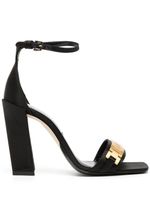 Victoria Beckham escarpins en satin 100 mm - Noir - thumbnail