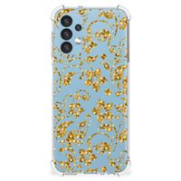 Samsung Galaxy A13 (4G) Case Gouden Bloemen