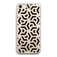 Crazy pattern: iPhone 7 Transparant Hoesje