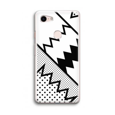 Pop Art #5: Google Pixel 3 Transparant Hoesje