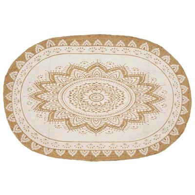 Tapijt Bruin 152 x 245 cm Jute