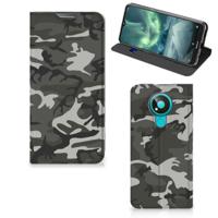 Nokia 3.4 | Hoesje met Magneet | Army Light