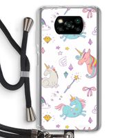Fantasiewereld: Xiaomi Poco X3 NFC Transparant Hoesje met koord