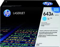 HP 643A originele cyaan LaserJet tonercartridge
