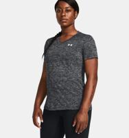 Under Armour Tech Twist V-Neck Sportshirt Dames L/40
