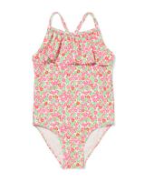 HEMA Kinderbadpak Bloemen Roze (roze)