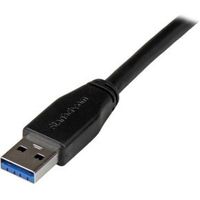StarTech.com Actieve USB 3.0 USB-A naar USB-B kabel 10m USB 3.1 (Gen1) 5Gbps verlengkabel