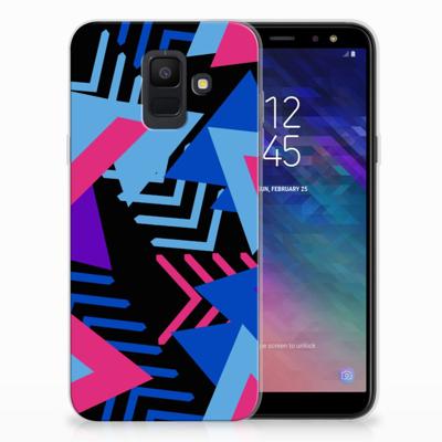 Samsung Galaxy A6 (2018) | TPU Hoesje | Funky Triangle