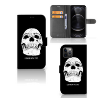 Telefoonhoesje met Naam Apple iPhone 12 Pro Max Skull Eyes