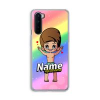 Chibi Maker man: OnePlus Nord Transparant Hoesje