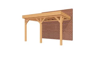 YARD Outdoor veranda SUBLIME Plat dak - 400x300 cm- Plat dak- - YARD Outdoor