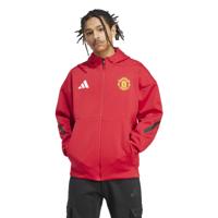 adidas Manchester United Anthem Trainingsjack 2025-2026 Rood Zwart Wit