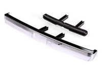 Traxxas - Bumper, front (chrome)/ bumper mount/ 3x10 BCS (2) (TRX-8069X)