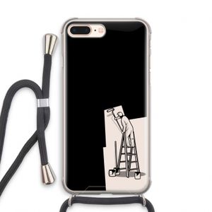 Musketon Painter: iPhone 7 PLUS Transparant Hoesje met koord
