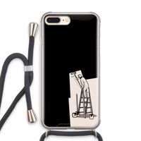 Musketon Painter: iPhone 7 PLUS Transparant Hoesje met koord