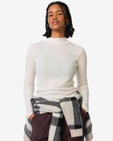 HEMA Dames T-shirt Lora gebroken wit (gebroken wit)