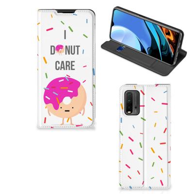 Xiaomi Poco M3 | Redmi 9T | Flip Style Cover | Donut Roze