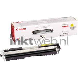 Canon 729 Y tonercartridge 1 stuk(s) Origineel Geel