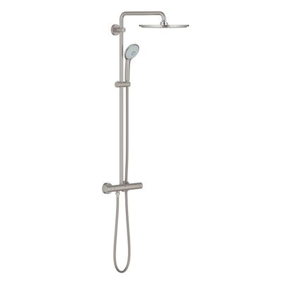 GROHE Euphoria xxl Regendoucheset Opbouw - hoofddouche 31cm - handdouche rond - supersteel 26075dc0
