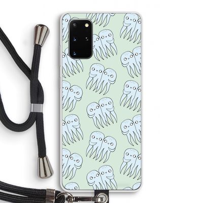 Octopussen: Samsung Galaxy S20 Plus Transparant Hoesje met koord