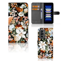 Hoesje voor Xiaomi Poco F5 Pro Dark Flowers - thumbnail