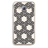 Geometrisch patroon: Samsung Galaxy J3 (2016) Transparant Hoesje Geometrisch patroon: Samsung Galaxy J3 (2016) Transparant Hoesje