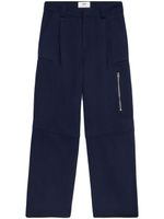AMI Paris pantalon de tailleur à coupe ample - Bleu