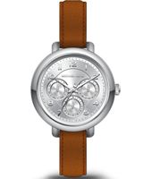 Horlogeband Michael Kors MK2613 Leder Bruin 12mm