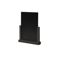 Krijt-tafelstandaard -middel- A5 zwart