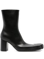 AVAVAV bottines Finger 85 mm en cuir - Noir