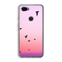 Fly away: Google Pixel 3a Transparant Hoesje
