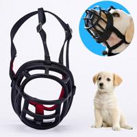 Hond snuit voorkomen bijten kauwen en blaffen maakt drinken en panting grootte: 6.8 * 6.3 * 7.8 cm (zwart)