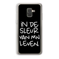 De Sleur: Samsung Galaxy A8 (2018) Transparant Hoesje