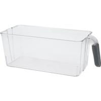 Koelkast/keuken organizer bak - transparant - kunststof - L30 x B13 x H11 cm - groente lade Koelkast/keuken organizer bak - transparant - kunststof - L30 x B13 x H11 cm - groente lade