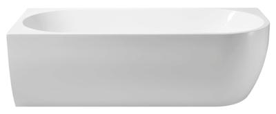 Wiesbaden Corner links acryl hoekbad 180x80 wit Wiesbaden Corner links acryl hoekbad 180x80 wit