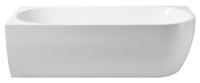 Wiesbaden Corner links acryl hoekbad 180x80 wit