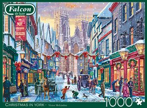 Falcon de luxe Christmas in York 1000 stukjes