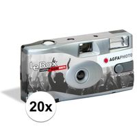 20x Wegwerp cameras/fototoestel met flits voor 36 zwart/wit fotos voor bruiloft/huwelijk   -