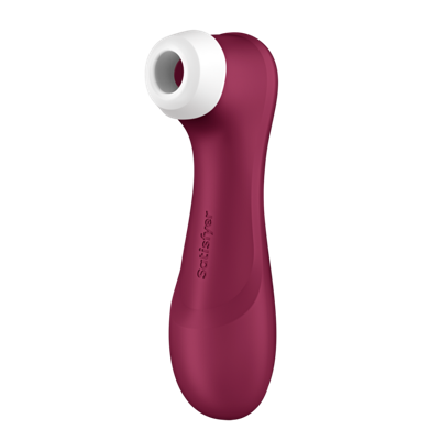 Satisfyer Pro 2 Generatie 3 - Double Air Pulse Vibrator - Liquid Air - Wijnrood